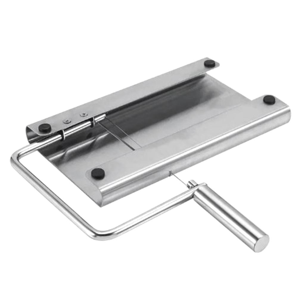 Cheese Cutter Board Stainless Steel Household Anti Corrosion Cheese Cutter with 6PCS Cutting Wire