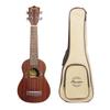 Bamboo Flowers Soprano Ukulele BU-21FL (Soft Case Included) [Official Japanese Product]