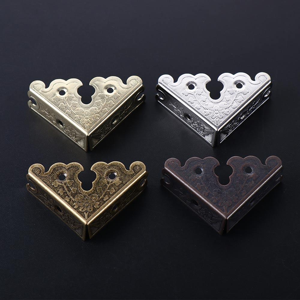 34mm NlN Case Guard Jewelry Box Edge Cover Corner Furniture Hardware Corner Brackets Corner  Protectors Decorative Protectors