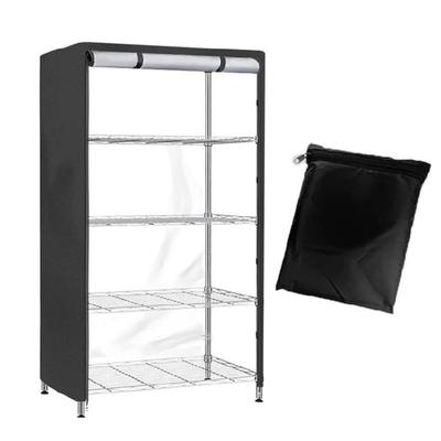 Dust Resistant Water Proof Shelf Cover For 36x18x72in Shelves Kitchen Garage Storage Oxford Fabric Designs Home Decors
