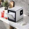 Countertop Ice Maker, 15 Kg Per Day, Self-Cleaning Portable Machine with Scoop, Drawer-Style Ice Access, Nugget Ice-Making Machine with Chewable Ices