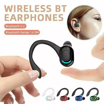 Mobiltelefon fejhallgató Bluetooth 5.2 sztereó sport vezeték nélküli headset mikrofonnal