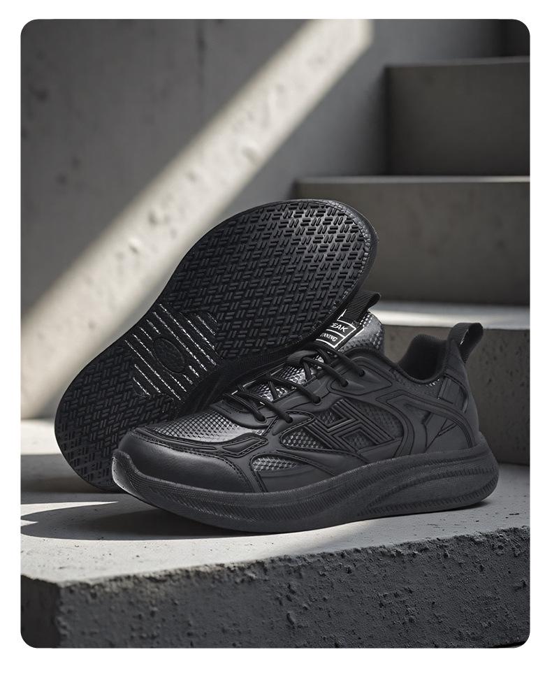 Men's Slip-Resistant Waterproof Professional Chef Shoes - Oil-Proof, Year-Round Kitchen Workwear