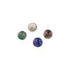 Crystal Glass Needlework Beads Luminous Glass Beads DIY Jewelry Making Necklace Loose Beads