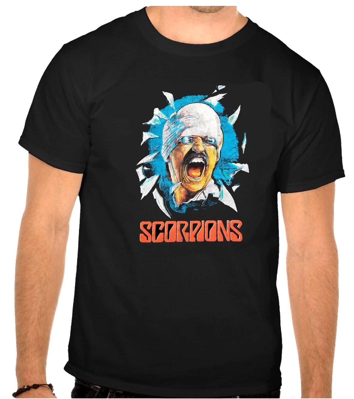 Scorpions Rock Music Logo Black T-Shirt -1325 XXL