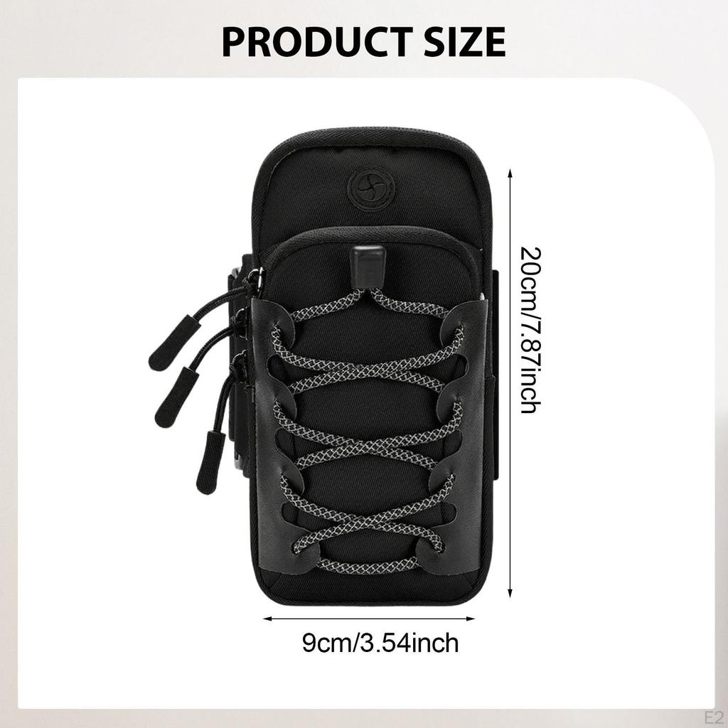 Arm Bag Band Sleeve Phone Holder Running Armband for Camping Adults Outdoor