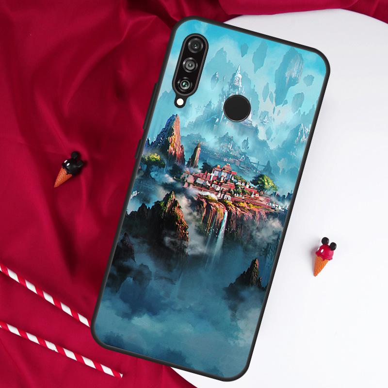 

Аниме Природный Пейзаж Для Huawei Nova 11 Pro 9 10 SE Y60 Y70 Y90 Y61 Y91 Y73 Y72 12i 11i 8i P20 P30 P40 Lite Чехол Huawei Nova Y90