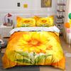"Floral Design Three-Piece Set" Multiple Sizes Kid's and Adults' Bedroom Exquisite 3PC Bedding Set Gift