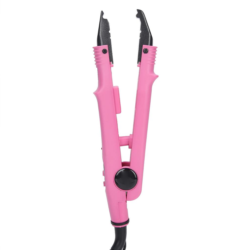 Hair Extension Iron Temperature Change Heated Connector Machine Keratin Tool 110‑240V