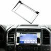 Chrome Dashboard GPS Navigation Panel Decoration Frame Trim Cover for Ford F150