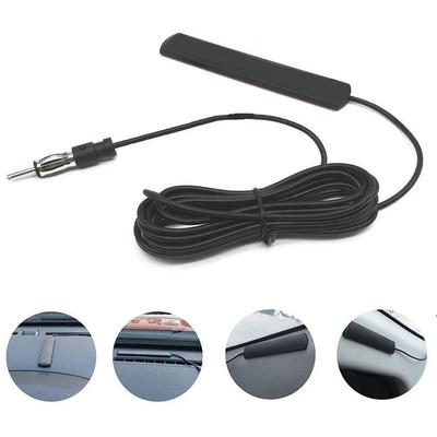 5/2m Car Electronic Radio Antenna Front Windshield Car AM FM Radio Antenna Signal Amplifier Booster 12V Universal Antena Booster