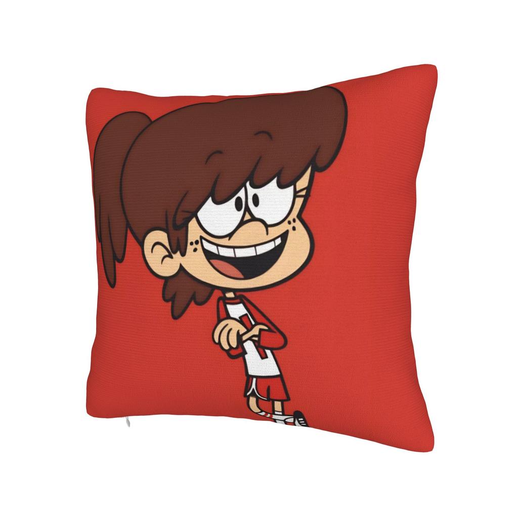 Decorative Pillow Cover The Louds Houss Merchandise Bedroom Pillow Case Cover Zippered Multi-Size