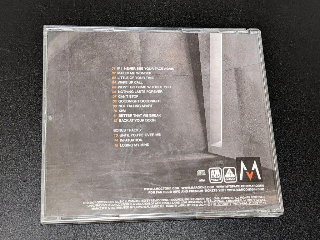 [USED] Maroon 5, MAROON 5