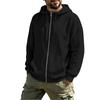 Men's Casual Zip-Up Hoodie Sweatshirt Jacket with Pockets