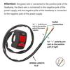 Motorcycle Handlebar Flameout Switch Motorbike ON OFF Button for Moto Bike Headlight Signal Lamp Universal Control Buttton 12V