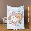 New Cute Cartoon Mikko Flannel Blanket All-season Children's Printed Blanket Soft Nap Blanket