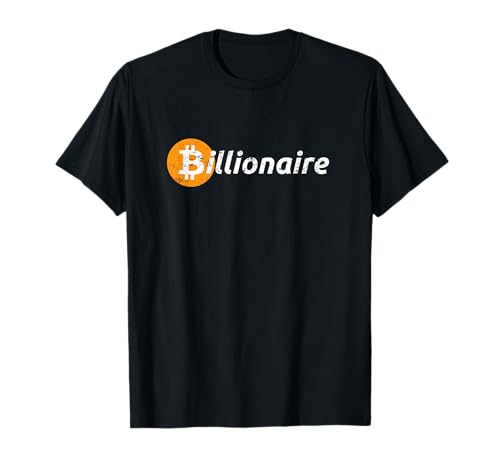 Bitcoin Billionaire Crypto Currency BTC Millionaire T-shirt