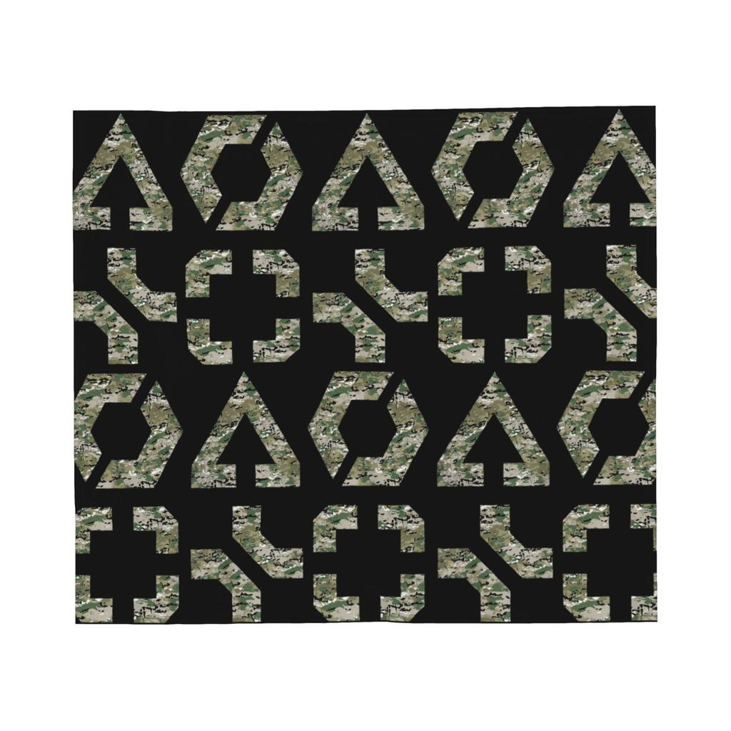 Soldado da Classe Battlefield Jogo BF6 Cobertores de Lã Camuflagem do Exército Manta Criativa para Casa Hotel Sofá 200x150cm Ultra-Macio