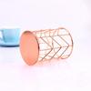 Nordic Rose Gold Multifunctional Iron Pen & Makeup Brush Holder