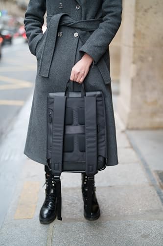 Moleskine Metro Slim Backpack, Men's, Black, One Size, Fits 15-inch Laptop, Business Backpack