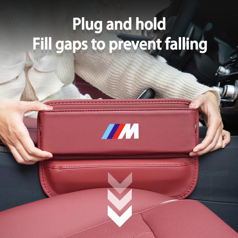 Car Seat Gap Tidying Multifunction Console Crevice Storage Box For BMW Performance X1 X3 X5 E39 E46 E90 F20 E60 F30 M3 M5