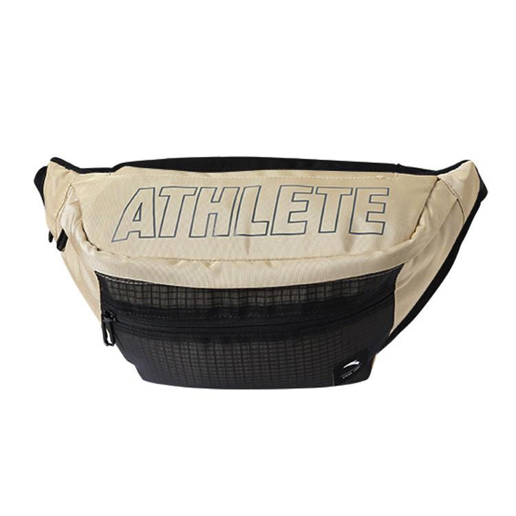 

New Anta Nylon Fabric Crossbody Bag Sports Fanny Pack Unisex Khaki 992137141-3 41.9*10.9*20.1CM