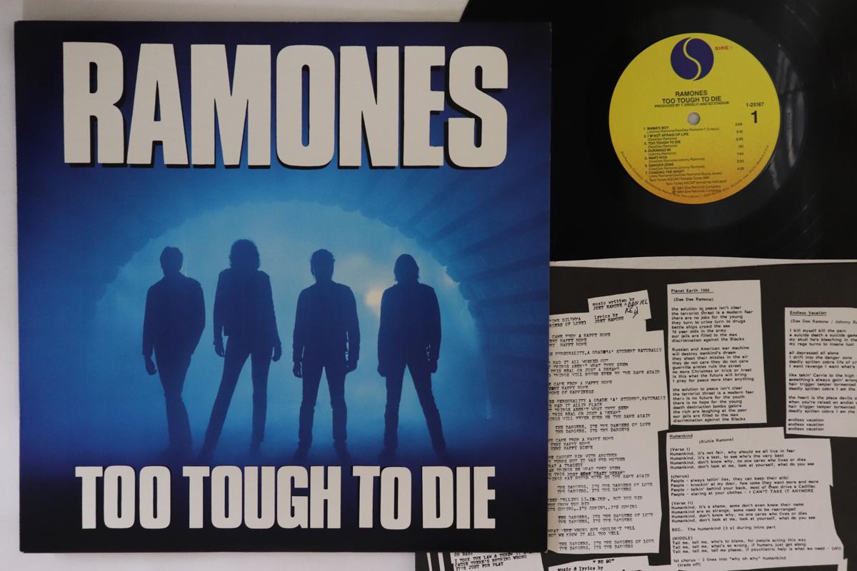 

LP Record RAMONES - Too Tough To Die 125187 SIRE 1984 US Rock Used