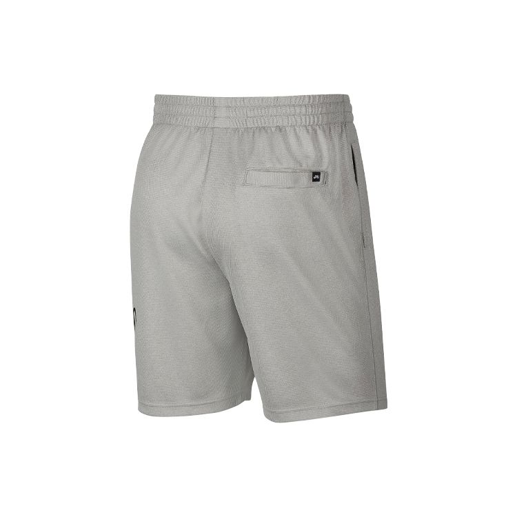 Nike SB Sunday Logo Print Quick-Dry Knit Skateboarding Shorts Men Bottoms Dark-Grey CV4346-063