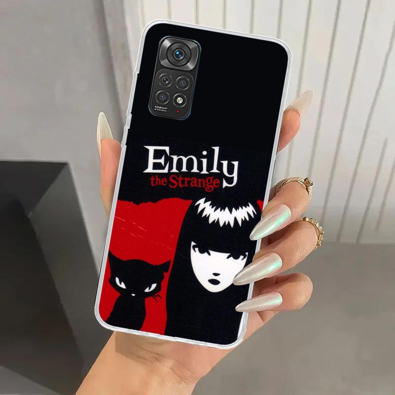 

Comics Emily The Strange Phone Case for Xiaomi Redmi Note 15 14 14S 13 12S 12 Pro 11S 11 Plus 11T 11E 10S Soft Funda Print Shell Redmi Note 15 Pro 4G