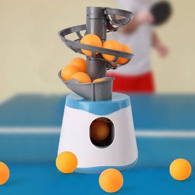 Automatic Serve PingPong Machine Small Portable Table Tennis Exerciser Kids Table Tennis Practicing Device