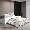 3Pcs Perfume Bottle Pattern Bedding Sets 3D Printed Duvet Cover Sets With Pillowcases No Filling