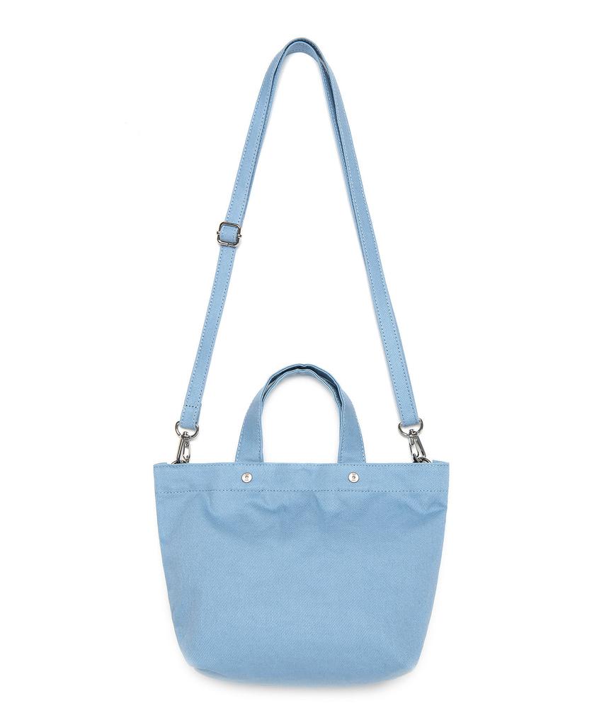 Lee Twitch Logo Cotton Mini Tote Bag Light Blue