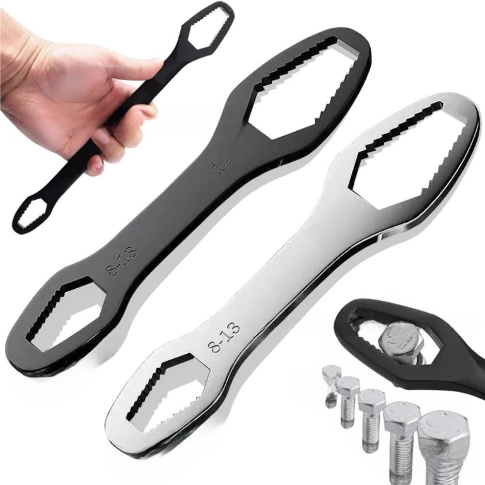 Self-tightening Adjustable Glasses Wrenches 8-24mm Universal Torx Wrench Board Double-head Torx Spanner Hand Tools for Factory