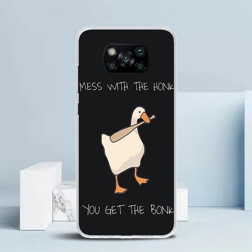Cartoon Duck Goose Game Phone Case For Xiaomi Poco F7 Ultra X5 X6 X7 Pro M7 Redmi 15C 15 13C 13 12C 12 10C 10 10A 9 9C 9A 9T Cov
