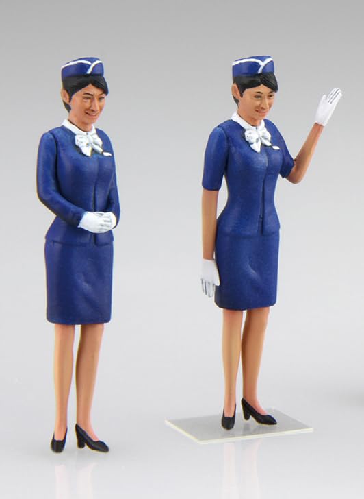 Sightseeing Bus Series 3 Isuzu Gala Super Bus Guide Driver Plastic Model 1/32 No. EX-1 High-Decker (Includes & Figures)