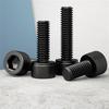 DIN912 M8 Grade 12.9 Hex Socket Head Cap Screws, Half Thread, Black Oxide