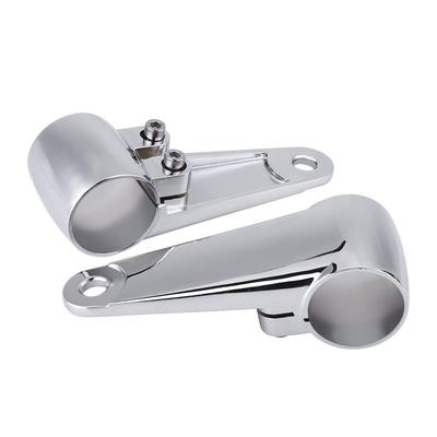Qiilu Headlight Bracket Motorcycle Headlight Bracket 35mm - 41mm Fork Tube Set of 2