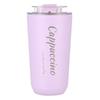 Portable Double-Layer Vacuum Insulated Coffee Cup - Stainless Steel, Creative Design for Girls