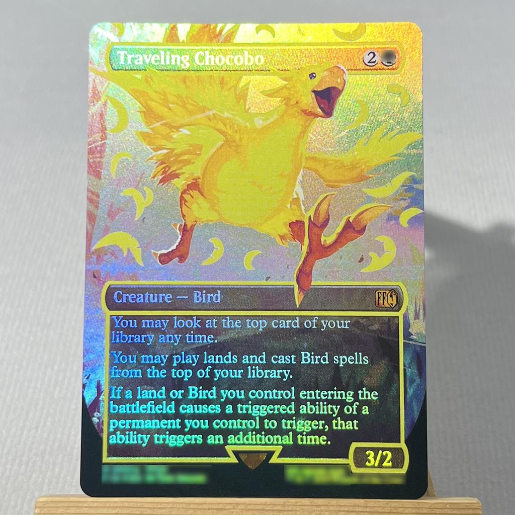 FIN FIC FOIL4-001 Karta proxy TCG magiczne karty Chmura, Najemnik z Midgaru Przywołaj Bahamuta Vivi Ornitier Błyskawica, Armia Jednego zbierz