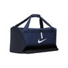 Nike Double Zipper Camping Bag Sports Bag Training Bag Handheld Shoulder Crossbody Bag Fabric Travel Bag Fitness Bag Medium Size CU8090-410