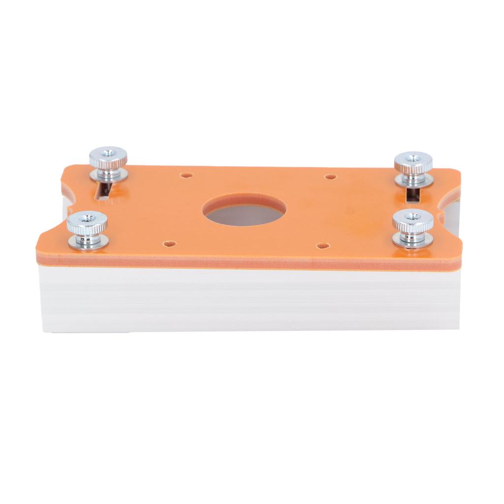Wood Router Table Insert Plate High Accuracy Router Slotting Positioning Bracket Plate for 65mm