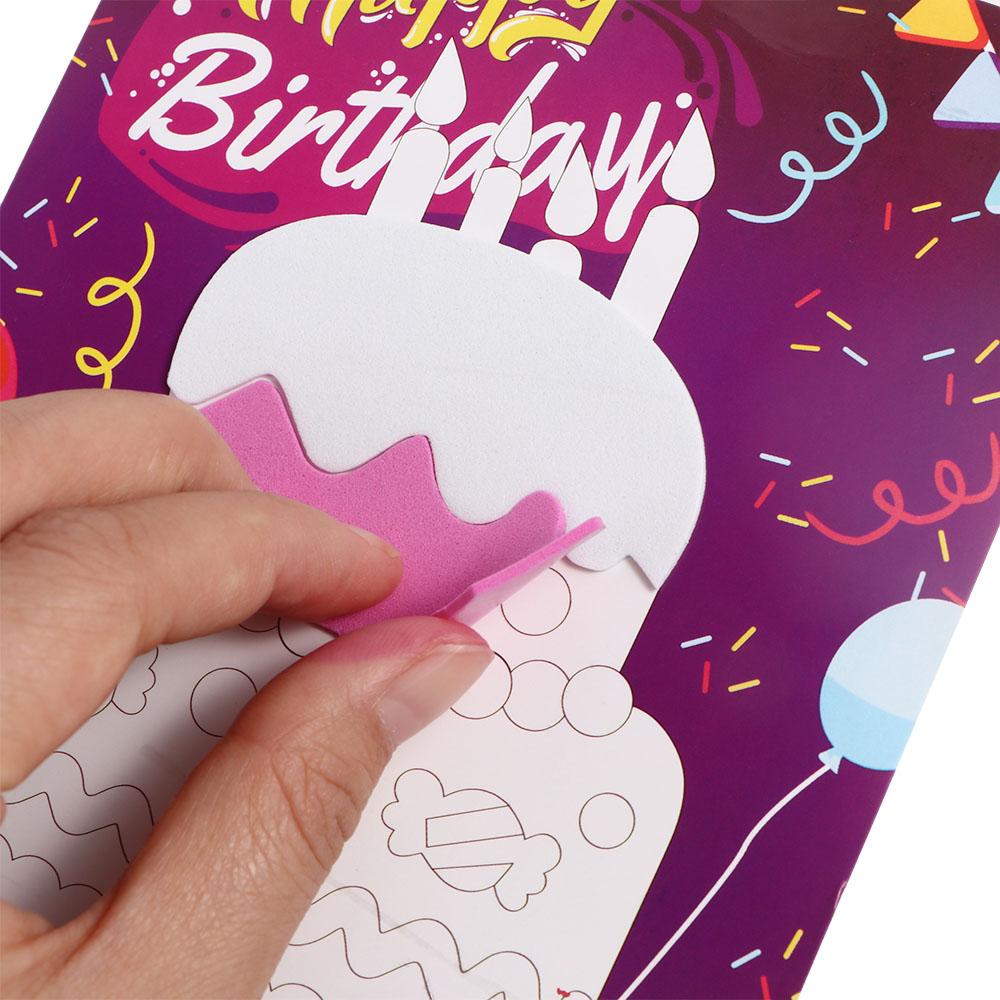 10PCS Handmade DIY EVA Foam Sticker Toy Cartoon Animal  Early Learning   Toys for Children