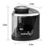 1pc Electric Pencil Sharpener, Creative Automatic Pencil Sharpener, Office Supplies (Battery Not Included)