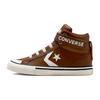 Pro Blaze Strap Comfortable High Top Kids' Skateboarding Shoes Khaki Brown 672121C
