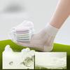 Summer Thin Breathable Mulberry Silk Short Socks for Women, Solid Color, Versatile, Sweat-absorbing Mesh, Boneless Women's Pure Cotton Socks