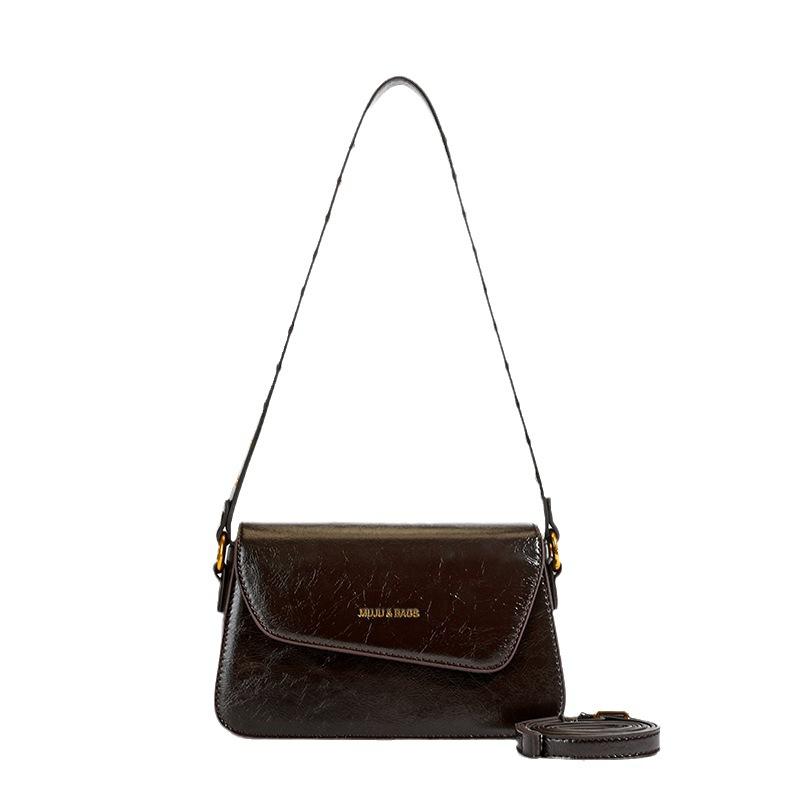 Popular Niche Design Women's Underarm Shoulder Bag 2025 New Autumn and Winter Temperament Fashionable Versatile Oblique Span