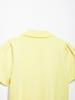 Spring 2026 Yellow Short Sleeve Knitwear with Bow Decoration for Women - European & American Style