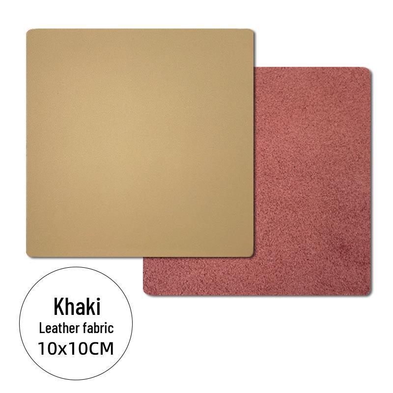 Cross-Border Double-Sided PU Leather Waterproof Non-Slip Coasters - Customizable Corporate Logo Insulation Pads