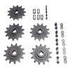 410 13T Rear Motor Sprocket with 410 Model Master Link Set for Go Kart Motorcycle ATV Quad
