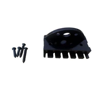 Accessoire de chevalet de guitare headless six cordes noir